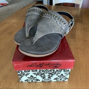 Naughty Monkey Enchilado Sandal- Black